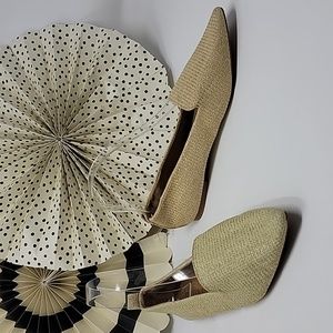 Lulu's Rattan Pointed Toe Flats Size 7.5